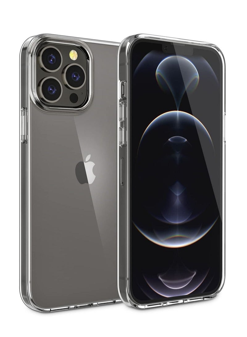 جراب واقٍ لهاتف iPhone 14 Pro Max شفاف من مادة TPU الناعم المقاوم للخدش ومقاوم للخدش ومضاد للسقوط غطاء جراب كريستال رفيع رفيع متوافق مع iPhone 14 Pro Max 6.7 بوصة - Image 2