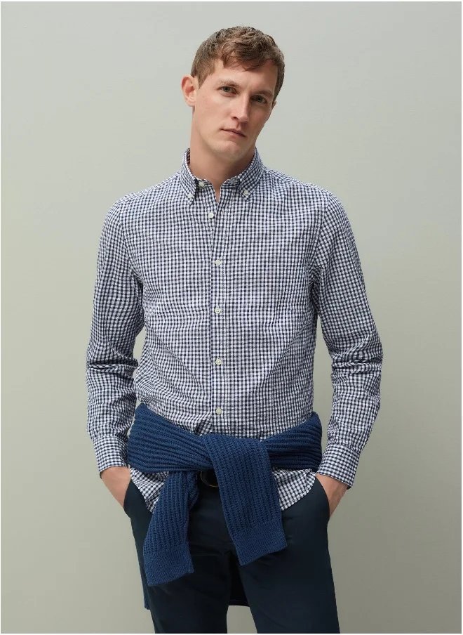 Ovs PIOMBO regular-fit seersucker shirt
