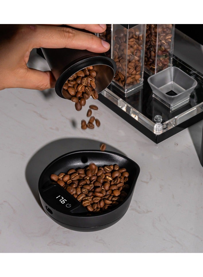 LETHA Rechargeable Electronic Coffee Scale with High Precision — Digital Multi-Use Scale for Tea and Jewelry with Tray and Tare Function for Weighing Coffee Beans - Image 2