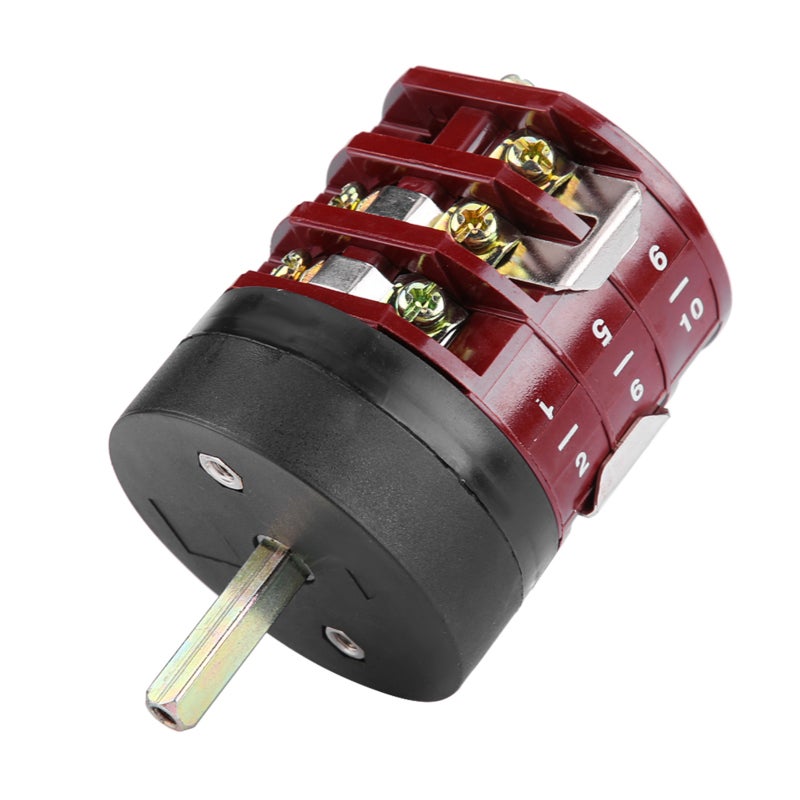 Tire Changer Switch 32A 220V 380V Fire-Resistant ABS Material - Stable High Reliability Motor Forward Reverse Switch for Aftermarket Tire Changer Equipment - Image 5