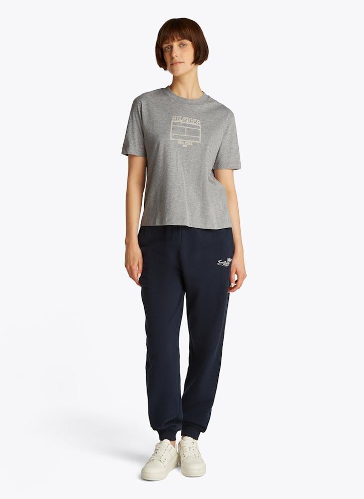 TOMMY HILFIGER - Logo Crew Neck T-Shirt - Image 1