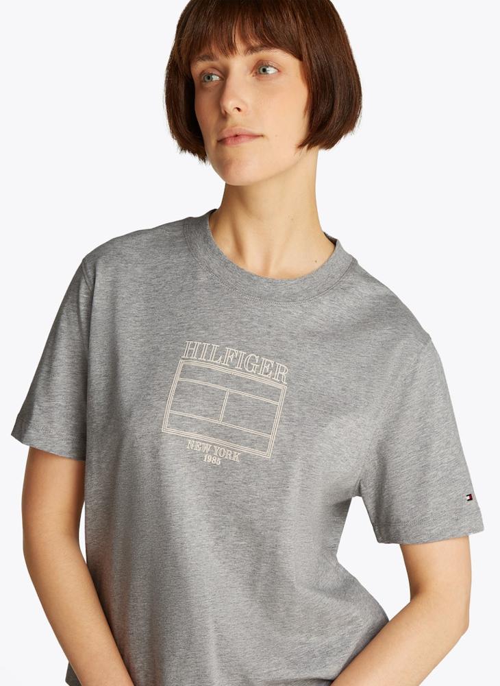 TOMMY HILFIGER - Logo Crew Neck T-Shirt - Image 1