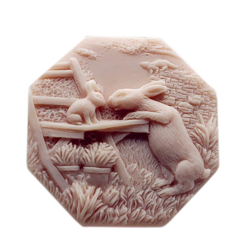 GRAINRAIN Soap Molds Silicone Soap Making Molds Craft Molds Resin Mold 3D Flowers (11499) - Image 3