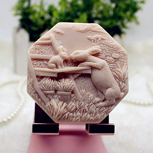 GRAINRAIN Soap Molds Silicone Soap Making Molds Craft Molds Resin Mold 3D Flowers (11499) - Image 2