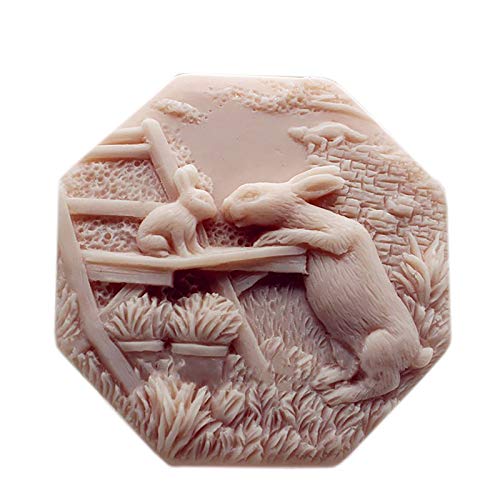 GRAINRAIN Soap Molds Silicone Soap Making Molds Craft Molds Resin Mold 3D Flowers (11499) - Image 1