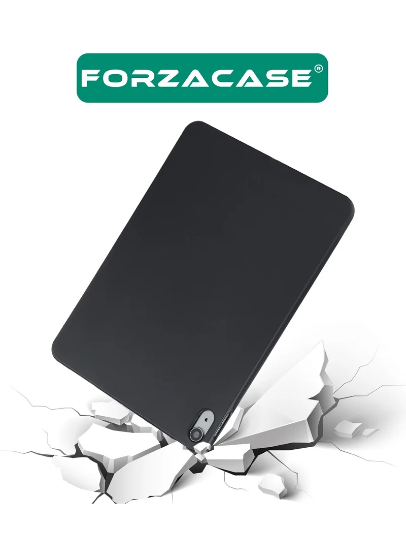 Forzacase iPad Pro 12.9 2020 Tablet Compatible Silicone Case Black - FC155