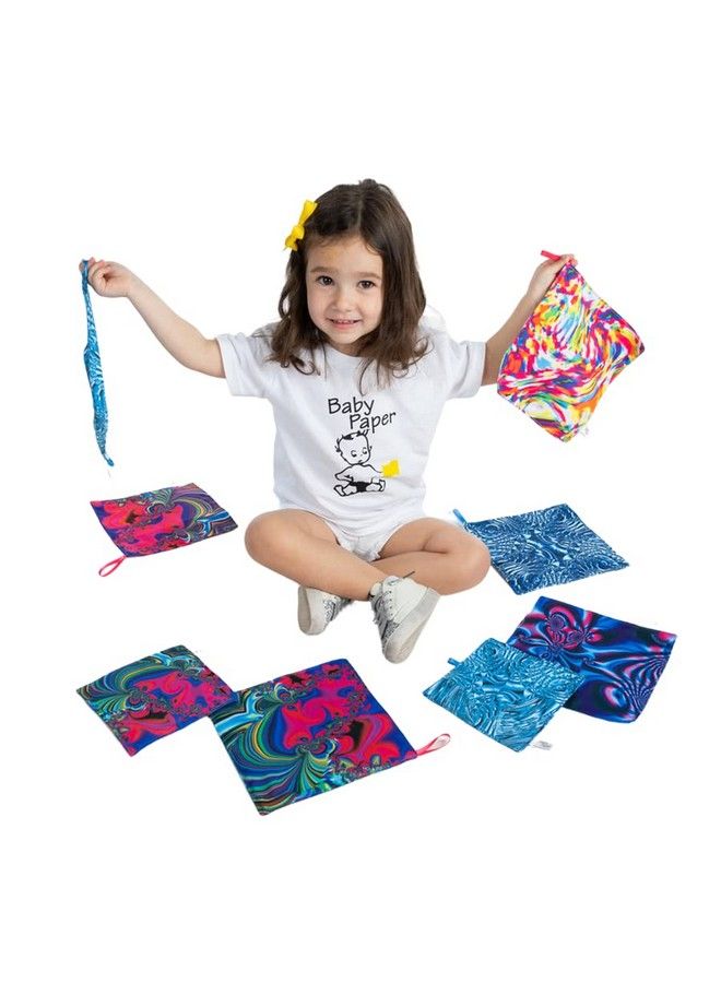 Baby Paper Largersized Crinkle Sensory Toy For Babies And Children And Adults ; Gartel Serenity Design ; Nontoxic Washable ; Great For Baby Showers - Image 4