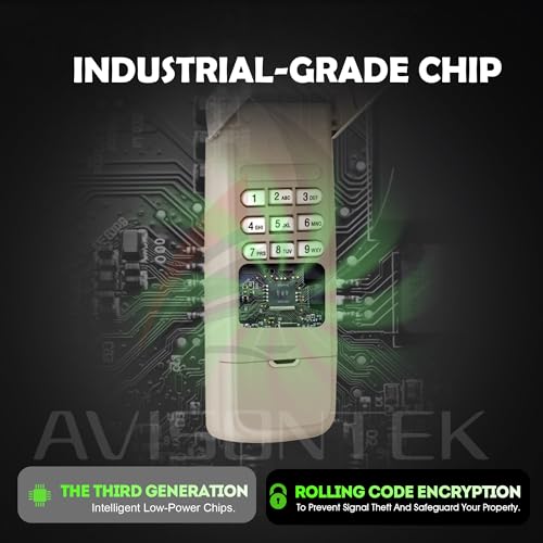 Avisontek Universal Keypad for Sears Craftsman Garage Door Opener, CMXZDCG440, Wireless Keyless Entry, FCC Certified, 3-Year Warranty - Image 4