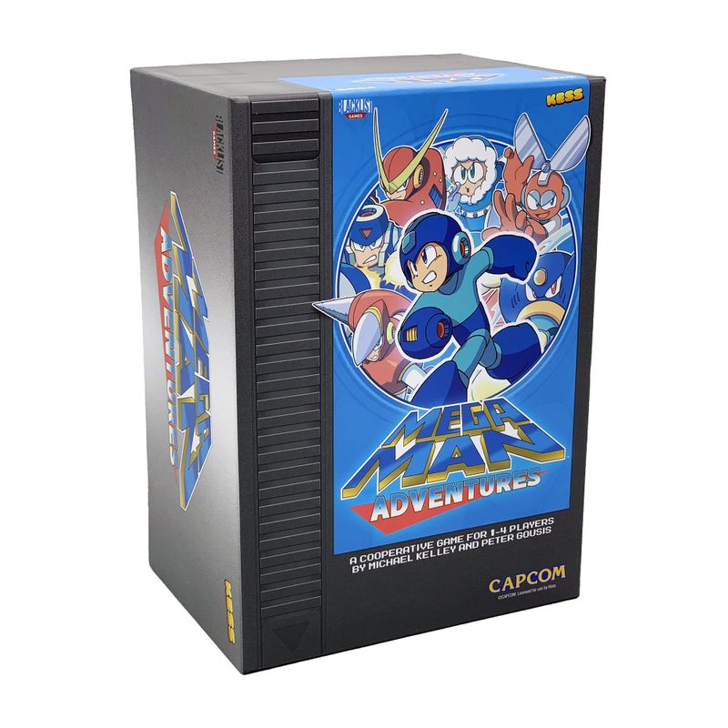 Kess Mega Man - Adventure Board Game by KESS for Players 1-4, Indoor Fun, Ages 14 and Up, Action Themed Game for Adults and Teens, Average Playtime 45 Mins, Cooperative Strategy Board Games - Image 1