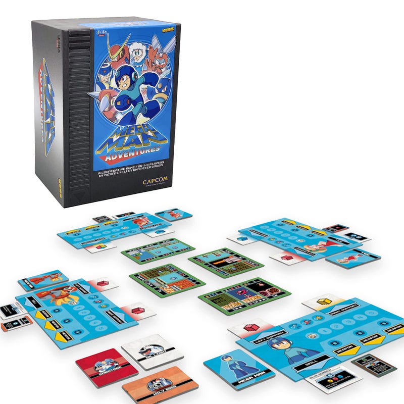 Kess Mega Man - Adventure Board Game by KESS for Players 1-4, Indoor Fun, Ages 14 and Up, Action Themed Game for Adults and Teens, Average Playtime 45 Mins, Cooperative Strategy Board Games - Image 3