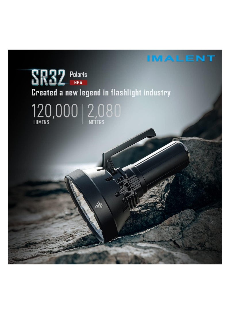 IMALENT SR32 Torches LED Super Bright Rechargeable 120,000 Lumens High Power Torch - Image 3