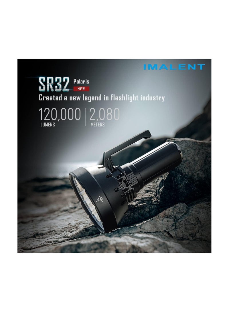IMALENT SR32 Torches LED Super Bright Rechargeable 120,000 Lumens High Power Torch - Image 4