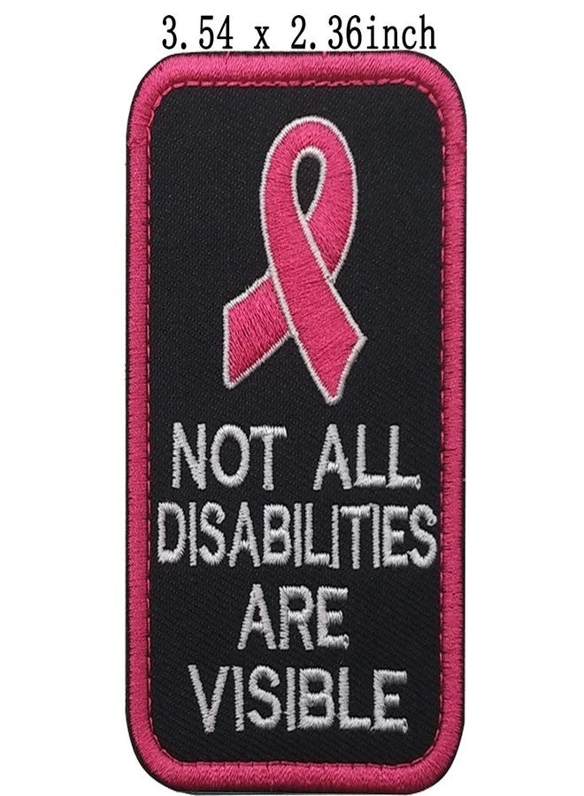 ODSP Service Dog Patch Not All Disabilities are Visible, Do My Job Not for Your Entertainment, Medical Alert, If Handler is Down, We are A Team Forever, Do Not Distract Fastener Hook and Loop Patches - Image 3