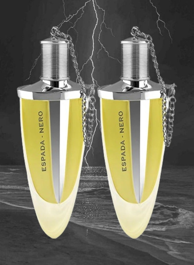 LE CHAMEAU 2 Pieces Espada Nero Le Chameau Perfume 100ml EDT - Image 1