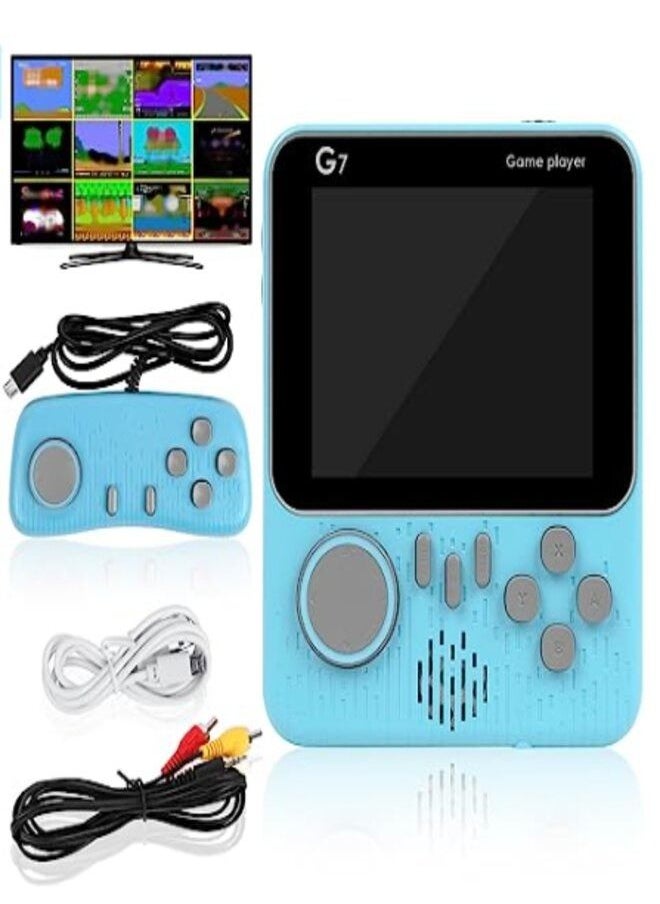 Generic - Retro Handheld Game Console, Retro Mini Game Console with 666 Classic Games, 3.5 Inch Color Screen 1200mAh Rechargeable Battery Portable Game Console Supports TV Connection and 2 Players - Image 1