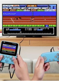 Retro Handheld Game Console, Retro Mini Game Console with 666 Classic Games, 3.5 Inch Color Screen 1200mAh Rechargeable Battery Portable Game Console Supports TV Connection and 2 Players