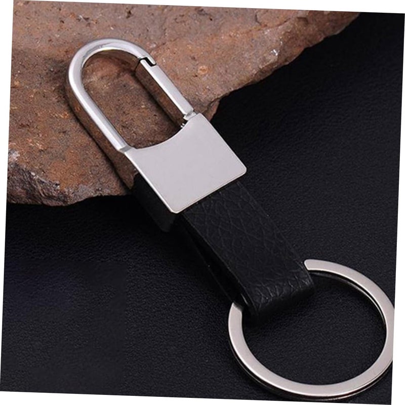 NOLITOY 3sets Keychain for Car Keys Metal Key Holder Keychain Rings Simple Practical Durable Material Easy to Use Perfect Present 2pcs*3 - Image 2