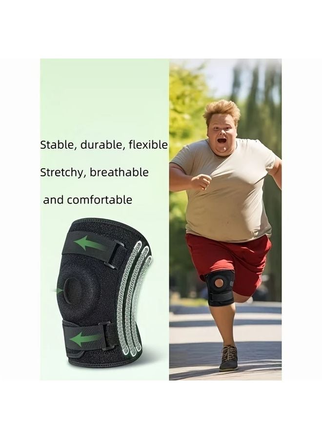 Extra Large Knee Brace For Running Weightlifting Volleyball Football Training XL 2XL 165 198 LB - Image 2