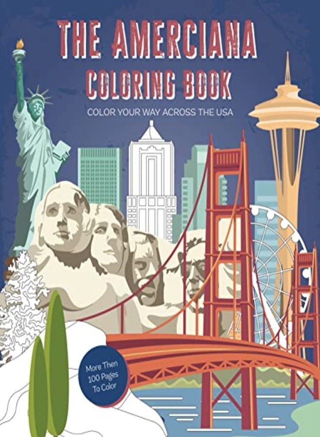AMERICANA COLORING BK