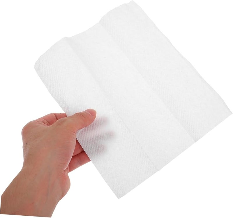 180 قطعة منشفات يد يمكن التخلص منها، ورق ممتص، مناشف ضيوف ناعمة للاستخدام التجاري - Image 2