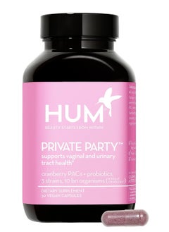 HUM Private Party Pills Daily Probiotic 30 Capsules  - Image 1