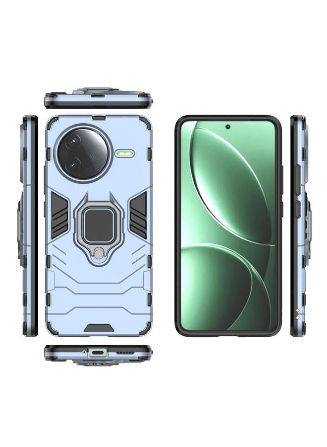 اس-توب جراب هاتف Redmi K80 / Poco F7 Pro مقاوم للصدمات من البولي كربونات + جراب حامل TPU - Image 3