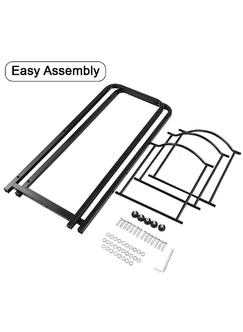 جيهام حامل أباريق المياه ثلاثي الطبقات، حامل زجاجات مياه سعة 3 جالون، حامل زجاجات مياه شديد التحمل للتخزين للمطبخ والمنزل والمكتب، سهل التجميع، حامل زجاجات مياه معدني يحمل 3 زجاجات، وسادة مضادة للانزلاق، حامل تخزين زجاجات المياه باللون الأسود - Image 3