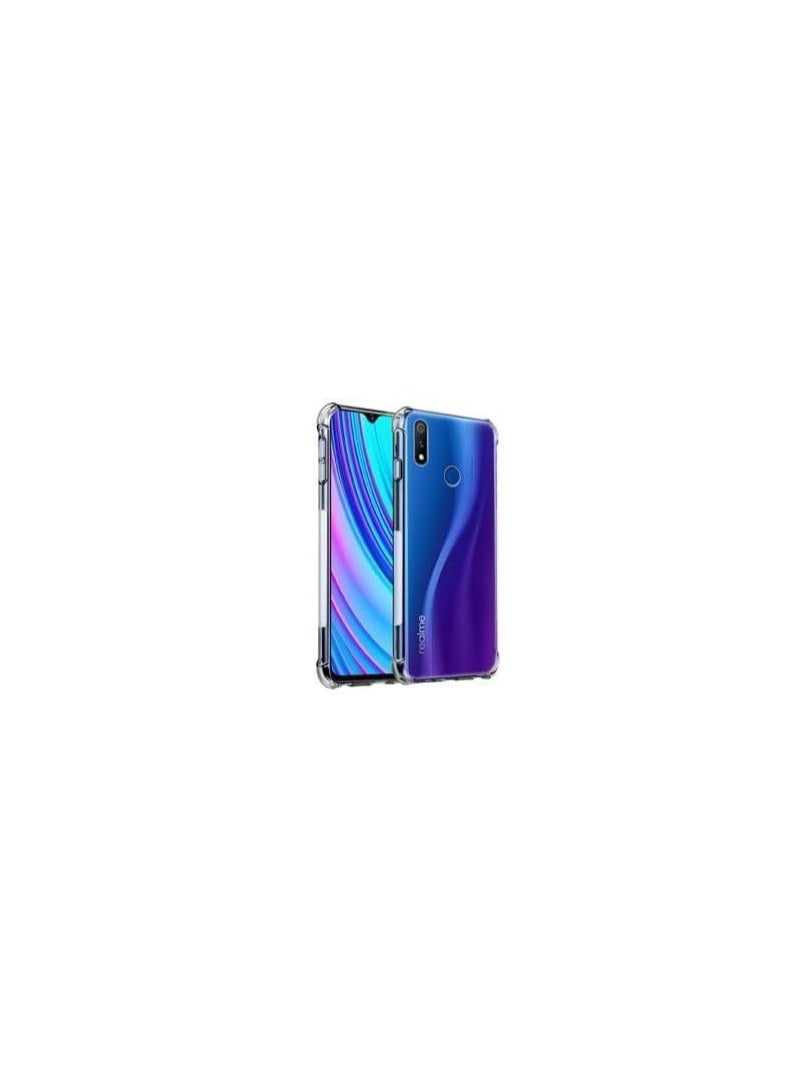 Case for Oppo Realme 3 Pro/Oppo Reame 3 Pro Clear TPU Shockproof Corners Cover - Clear