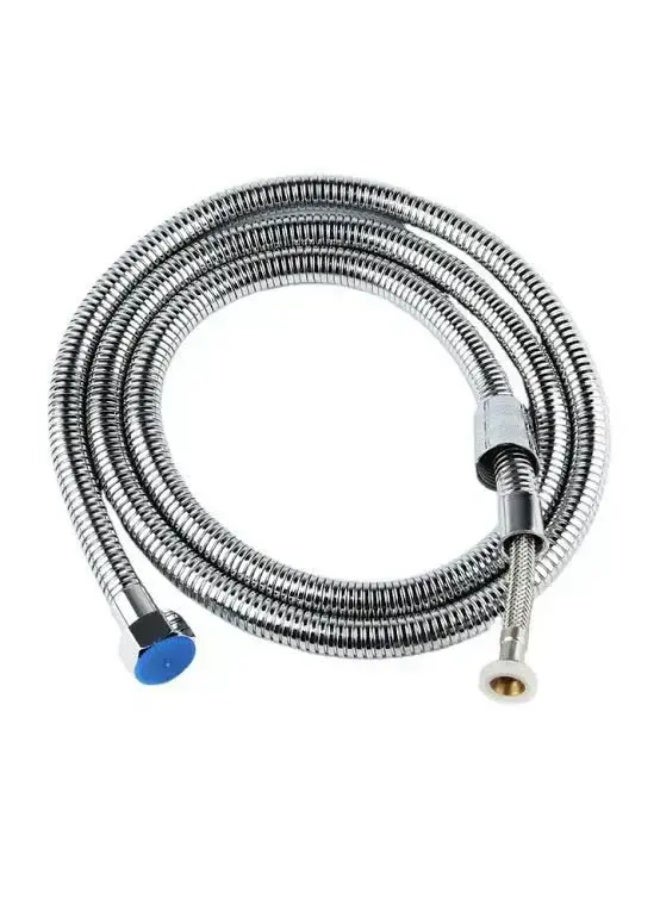 Colro Global Pullout Shower Tube Hose 1.5 meter size Silver for health faucet bidet telephone handshower compatible with all models heavy quality durable - Image 2
