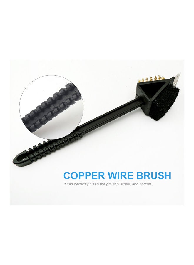 NIBEMINENT 3-In-1 Grill Cleaning Brush Black - Image 4