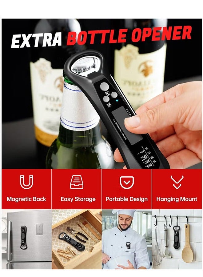 general Meat Thermometer Digital, Instant Read Meat ThermometerI for Grill and Cooking, Waterproof Food Thermometer for Kitchen and Outside, BBQ, Turkey, Candy, Liquids, Beef - Image 5