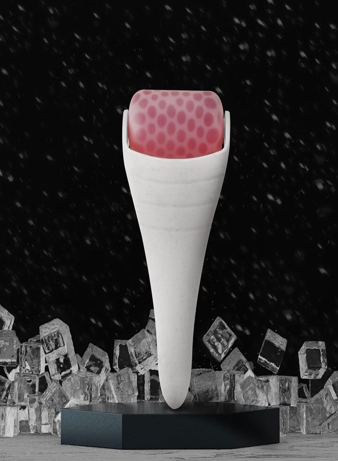 Finner Reusable Face Ice Roller for Puffiness, Skin Tightening and Soothing Massage Tool (White, Pack of 1) - Image 1