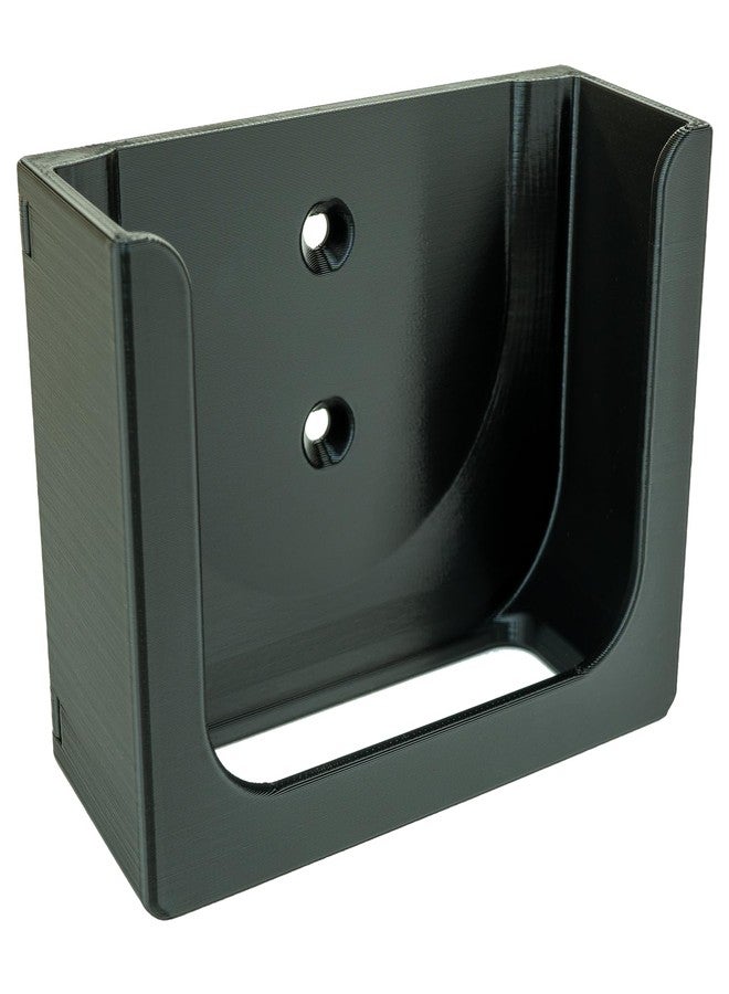Apple TV Mount | Compatible with Apple TV 4K 3rd Generation (2022 Release) | Bracket Holder for 3rd Gen Only | Wall Mount or Mount to Back of Television | Includes Adhesive and Screws (Black)