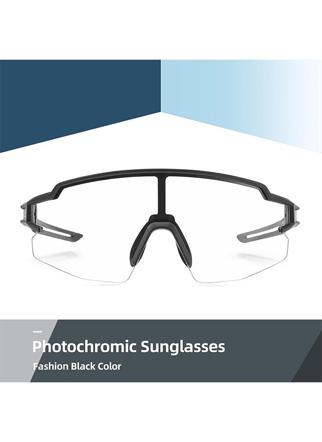 Rockbros Photochromic Sports Sunglasses For Men Women Cycling Uv Protection  - Image 4
