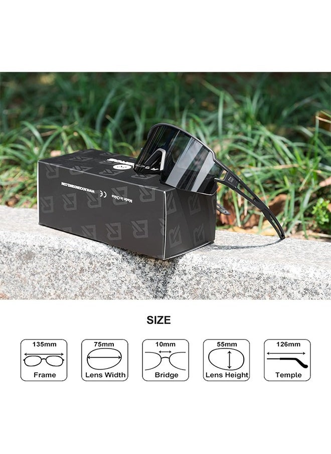 Rockbros Photochromic Sports Sunglasses For Men Women Cycling Uv Protection  - Image 5