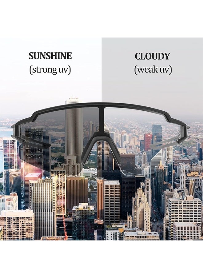 Rockbros Photochromic Sports Sunglasses For Men Women Cycling Uv Protection  - Image 2