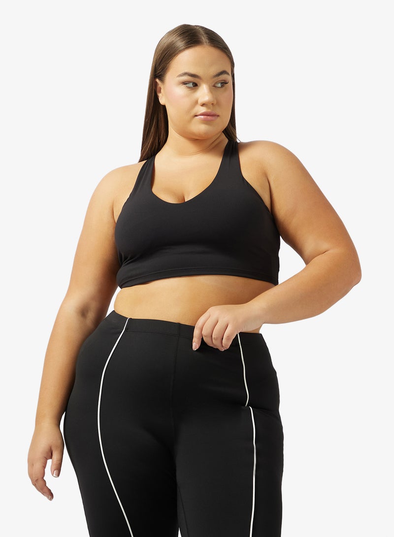 FRWD Plus Medium Support Racer  Back Sports Bra - Image 1