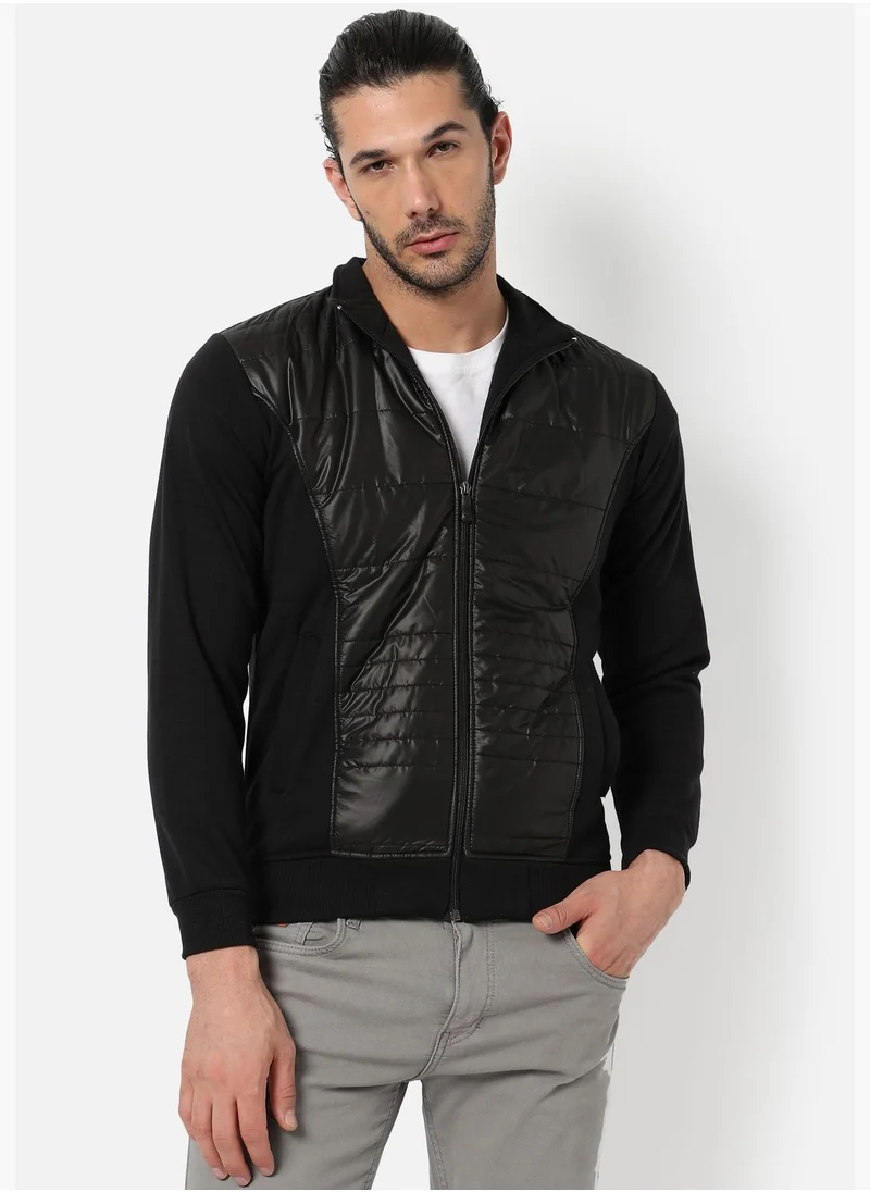 Campus Sutra High Neck Bomber Jacket