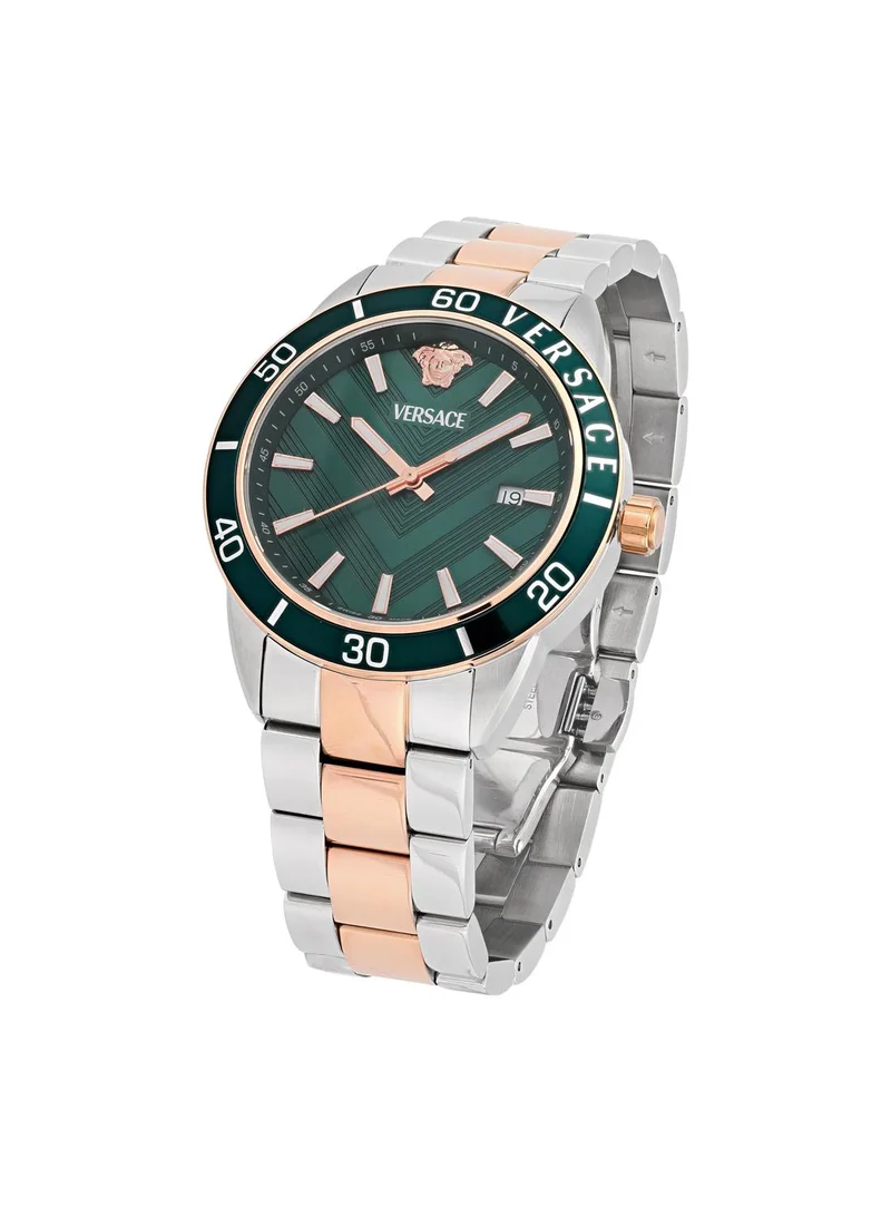 فيرزاتشي Greca Urban Quartz Green Dial Watch
