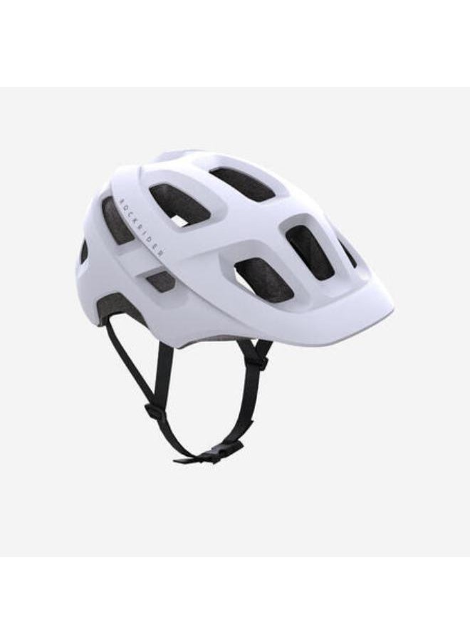 Rockrider Mountain Bike Helmet EXPL 100 - White  - Image 1