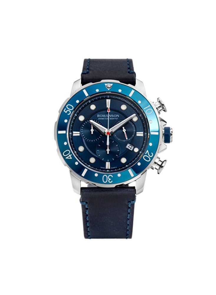 ROMANSON Men Analog Chronograph Al9A11Hmuwa42W