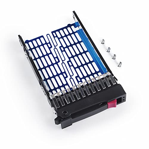 Heretom Hard Drive Tray Caddy 378343-002 371593-001 SSD Mount 2.5" Hard Drive Bracket HDD Caddy Compatible for HP Proliant DL380 DL360 G6 DL360 DL580 DL585 DL785 G5 DL380 DL580 ML570 G4 DL385 G5p DL360 G4p - Image 4