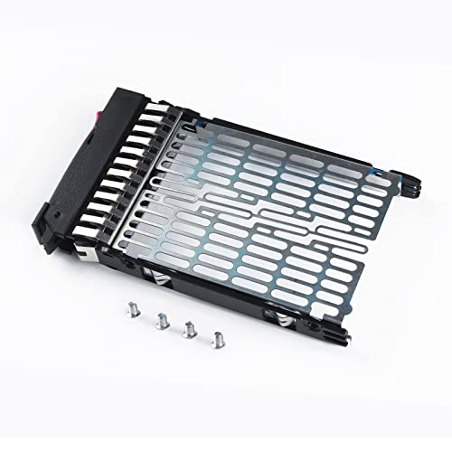 Heretom Hard Drive Tray Caddy 378343-002 371593-001 SSD Mount 2.5" Hard Drive Bracket HDD Caddy Compatible for HP Proliant DL380 DL360 G6 DL360 DL580 DL585 DL785 G5 DL380 DL580 ML570 G4 DL385 G5p DL360 G4p - Image 3