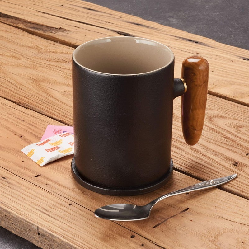 WOODRIVER WOODRIVER Project Kit  Ceramic Coffee Mug Turning Kit with Ceramic Lid  12oz - Image 5