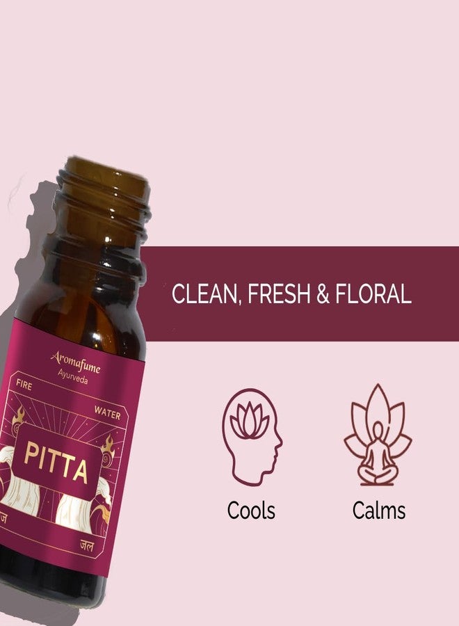 Aromafume Mint & Marjoram Ayurveda Essential Oil Diffuser Blend | Pitta Balancing | Pitta Dosha | Aromatherapy Diffuser Oil | Relaxation, Yoga & Stress Relief Gifts |Scents for Home| 10ml/0.33 fl oz | Aromafume - Image 2