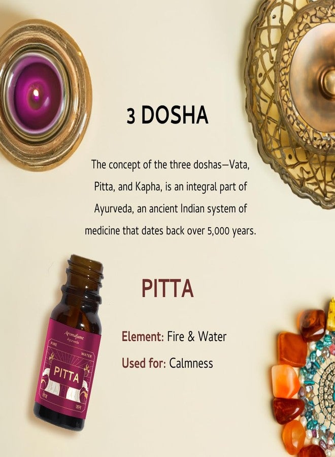 Aromafume Mint & Marjoram Ayurveda Essential Oil Diffuser Blend | Pitta Balancing | Pitta Dosha | Aromatherapy Diffuser Oil | Relaxation, Yoga & Stress Relief Gifts |Scents for Home| 10ml/0.33 fl oz | Aromafume - Image 3