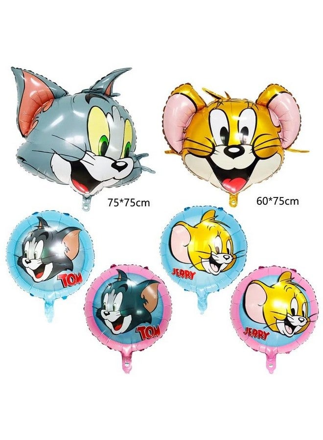 Atpata Funky Tom & Jerry theme Foil Balloons Set (Pack of 10pcs.) - Image 2