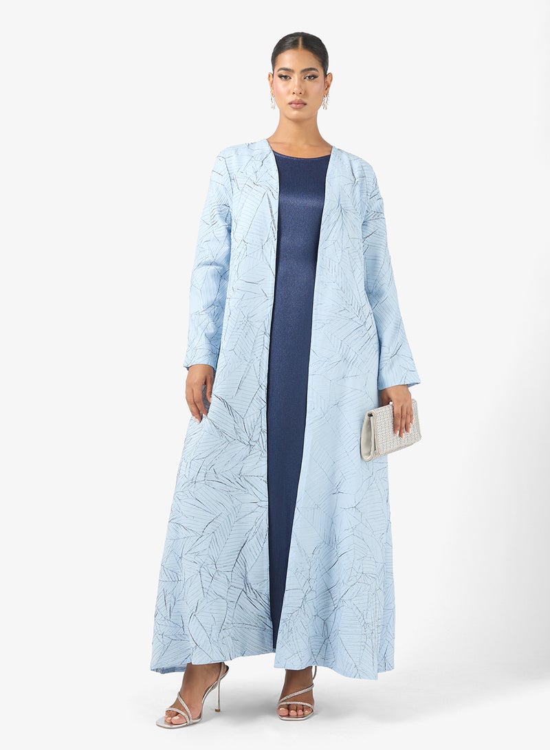 Khizana Textured Abaya - Image 4