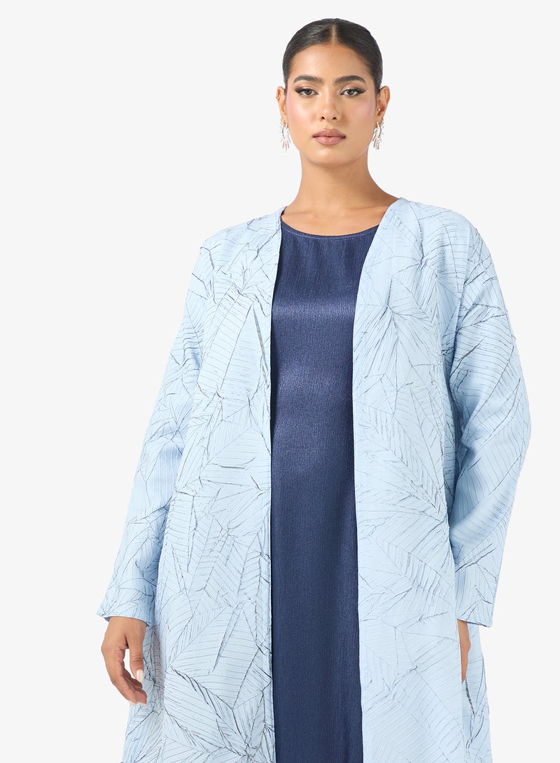 Khizana Textured Abaya - Image 3