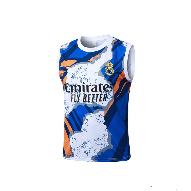 Men's Summer Cotton Training Vest for Football, Running & Gym - Breathable Sport Top